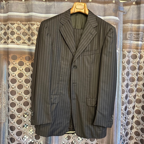 Ermenegildo Zegna (Su Misura) Trofeo Men's 100% Wool Suit - Picture 1 of 16
